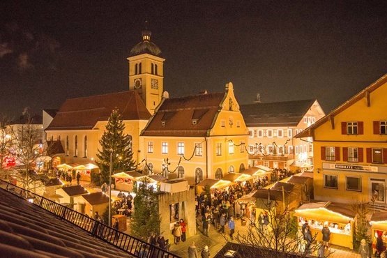 Marktoberdorfer Weihnachtsmarkt | © Stefan Schmid - Stadt Marktoberdorf