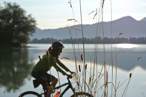 Radfahrerin | © Stadt Marktoberdorf